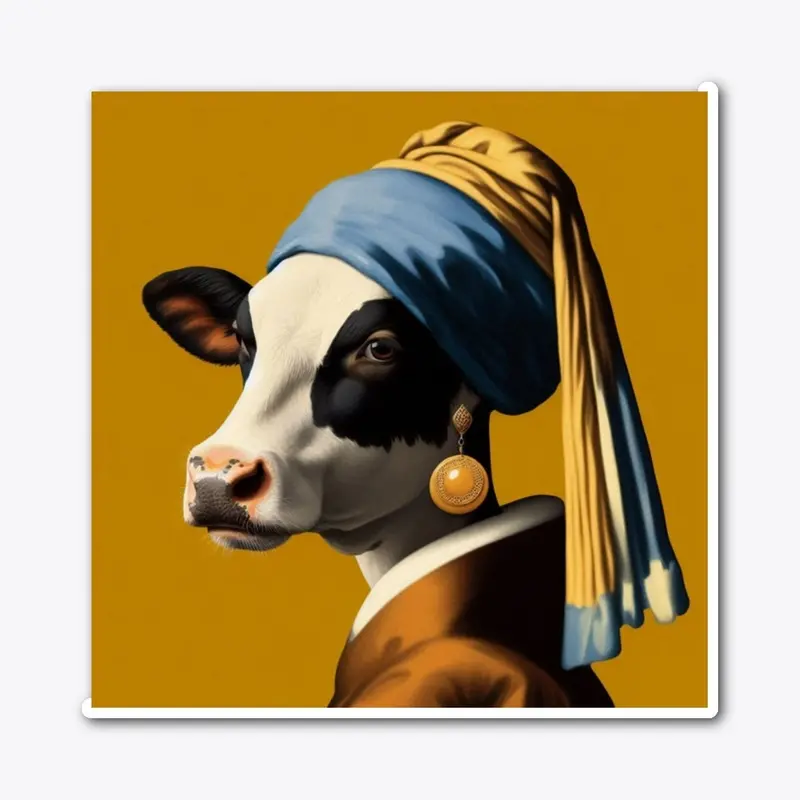 Funny Cow Ai Image Design