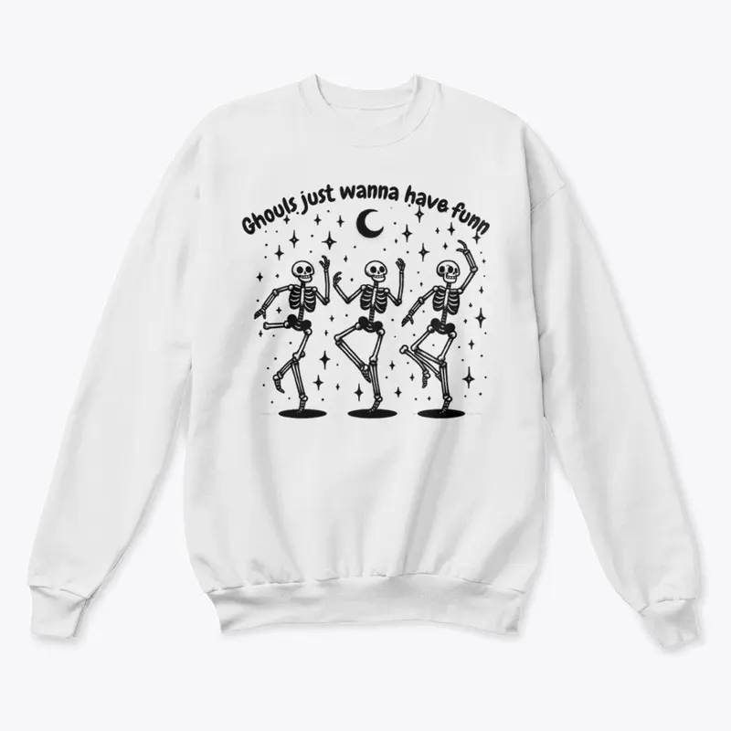 Dancing Skeleton Pumpkin Shirt