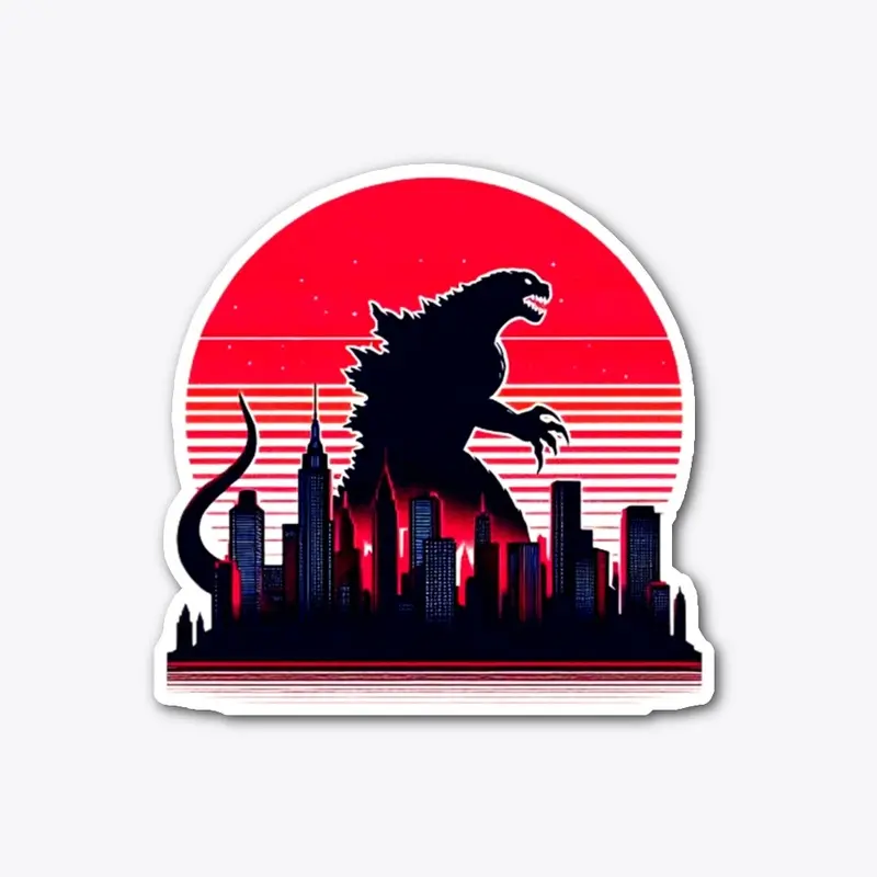 Angry Godzilla T-Shirt 