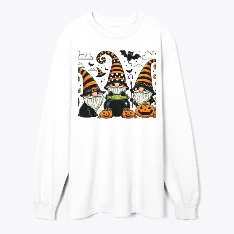 Halloween Gnomes Funny T-Shirt