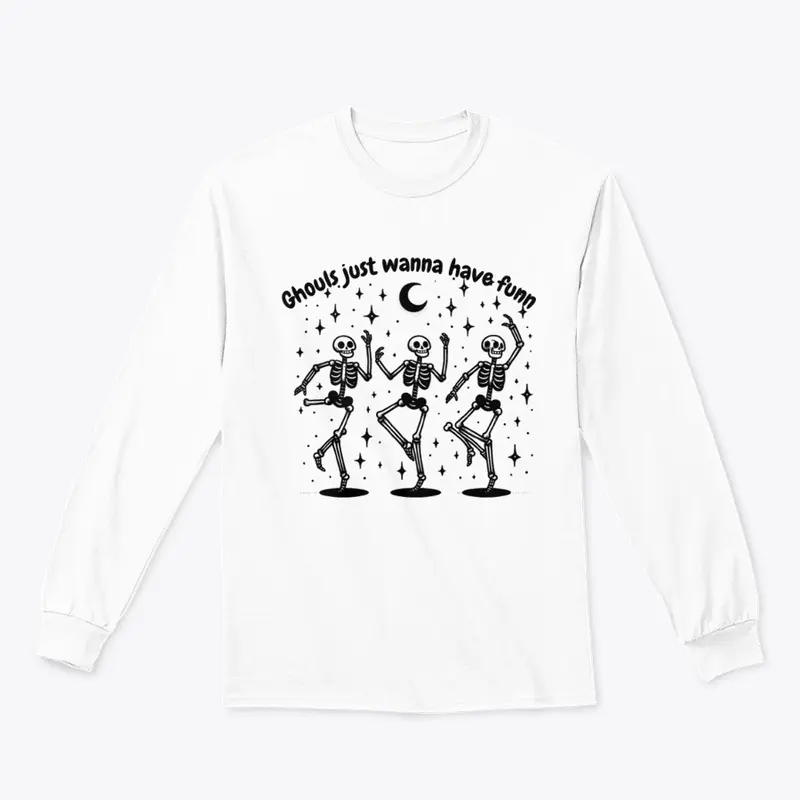 Dancing Skeleton Pumpkin Shirt