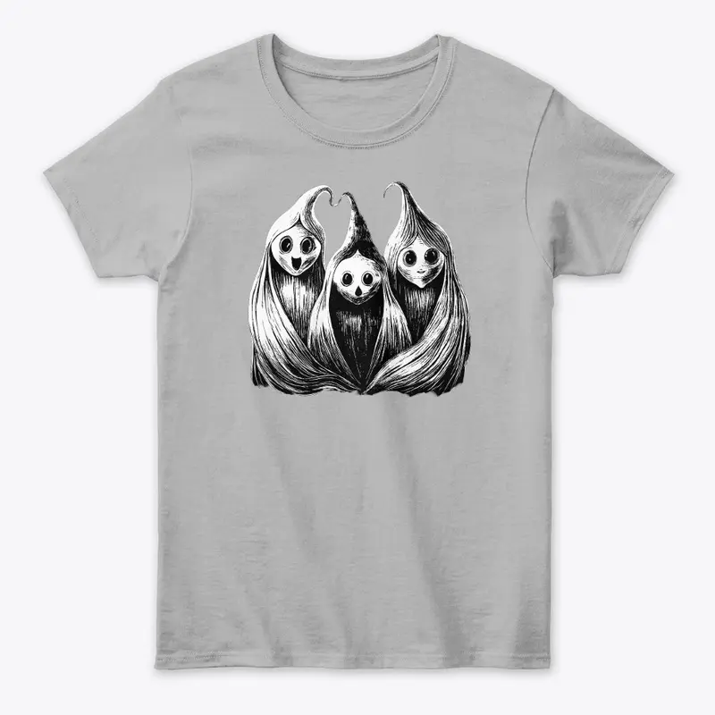 Halloween Ghost Unisex T-Shirts 