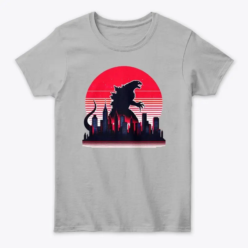 Angry Godzilla T-Shirt 