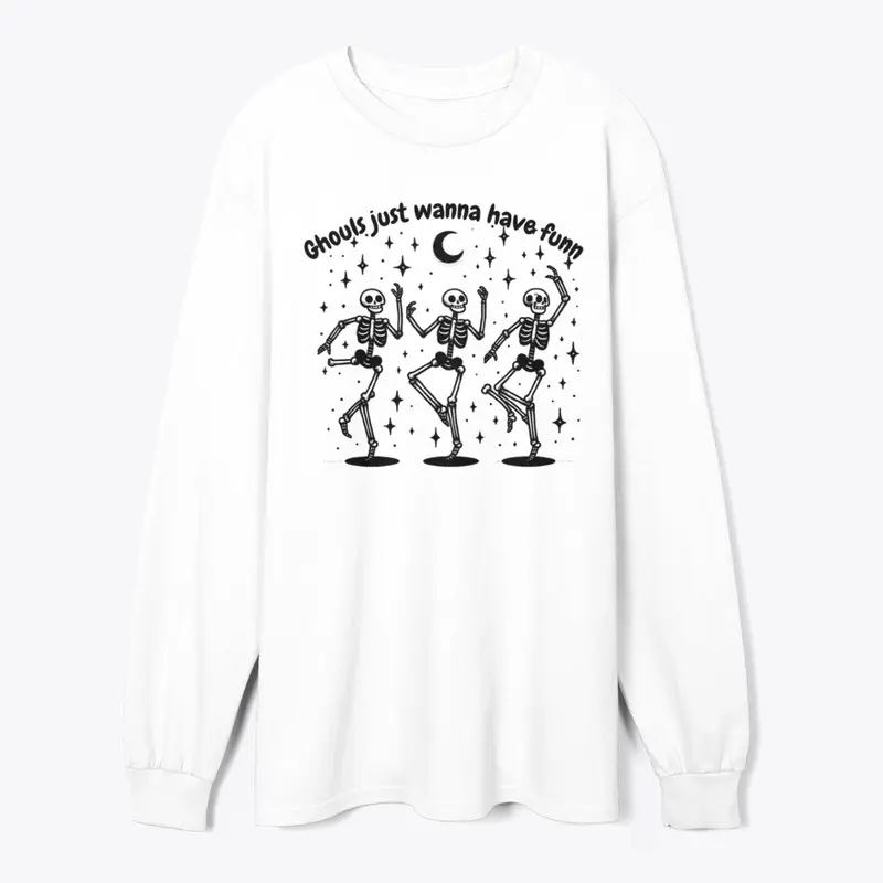 Dancing Skeleton Pumpkin Shirt